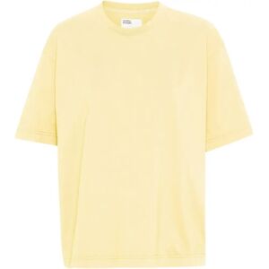 Dames-T-shirt Colorful Standard Organic oversized soft yellow Jaune M Dames-T-shirt Colorful Standard Organic oversized soft yellow Jaune M