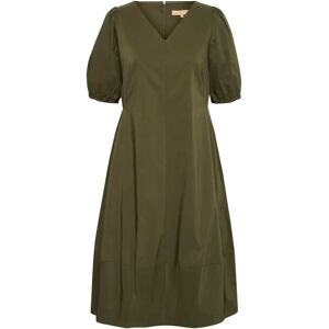 Dames V-hals jurk CULTURE Antoinet Vert XL Dames V-hals jurk CULTURE Antoinet Vert XL