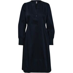 Geribde damesjurk CULTURE Antoinett Bleu S Geribde damesjurk CULTURE Antoinett Bleu S