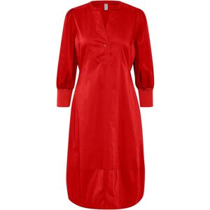 Jurk met 3/4-mouwen voor dames CULTURE Antoinett Rouge S Jurk met 3/4-mouwen voor dames CULTURE Antoinett Rouge S