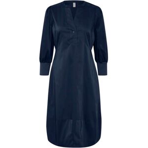 Jurk met 3/4-mouwen voor dames CULTURE Antoinett Bleu M Jurk met 3/4-mouwen voor dames CULTURE Antoinett Bleu M
