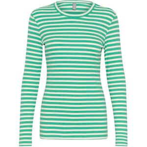 Dames-T-shirt met lange mouwen CULTURE Udolly Vert XS Dames-T-shirt met lange mouwen CULTURE Udolly Vert XS