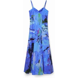 Damesjurk Desigual Lacroix Bleu XL Damesjurk Desigual Lacroix Bleu XL