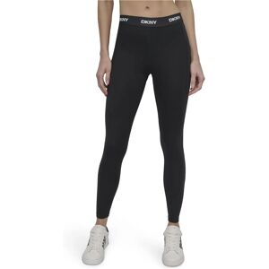 Dames elastische legging Dkny Logo Balance Noir L Dames elastische legging Dkny Logo Balance Noir L