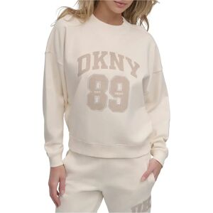 DKNY Sweatshirt - Lange Mouwen - Casual - Beige DKNY Sweatshirt - Lange Mouwen - Casual - Beige