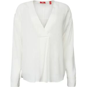Damesblouse met v-hals Esprit Blanc XS Damesblouse met v-hals Esprit Blanc XS