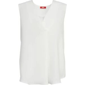 Damesblouse met v-hals Esprit Blanc 2XS Damesblouse met v-hals Esprit Blanc 2XS