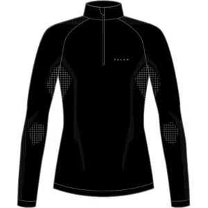 Damesonderhemd met lange mouwen Falke Wool-Tech Noir M Damesonderhemd met lange mouwen Falke Wool-Tech Noir M