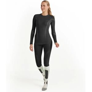 Dames-T-shirt met lange mouwen Falke Wool-Tech Noir XS Dames-T-shirt met lange mouwen Falke Wool-Tech Noir XS