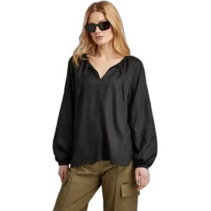 Damesblouse met lange mouwen G-Star Scoop Noir 2XS Damesblouse met lange mouwen G-Star Scoop Noir 2XS