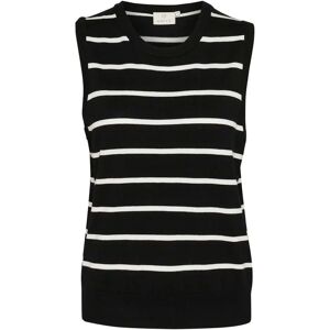Mouwloze trui voor vrouwen KAFFE Lizza Noir XS Mouwloze trui voor vrouwen KAFFE Lizza Noir XS