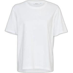 Dames-T-shirt Moss Copenhagen Terina Organic Blanc XS/S Dames-T-shirt Moss Copenhagen Terina Organic Blanc XS/S