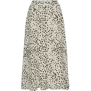 Plooirok voor dames Moss Copenhagen Angelina AOP Beige XS Plooirok voor dames Moss Copenhagen Angelina AOP Beige XS