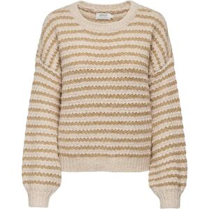 Damestrui met lange mouwen Only Onlann Structure Tructure Knt Beige S Damestrui met lange mouwen Only Onlann Structure Tructure Knt Beige S