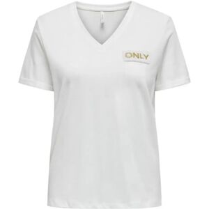 Meisjes-T-shirt Only Onlnori Life Beige S Meisjes-T-shirt Only Onlnori Life Beige S