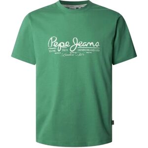 T-shirt Pepe Jeans Dumas Vert XS T-shirt Pepe Jeans Dumas Vert XS