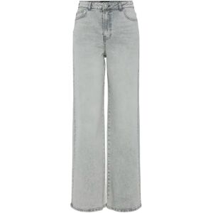 High-waisted vrouw jeans Pieces Selma Gris 26x30 High-waisted vrouw jeans Pieces Selma Gris 26x30