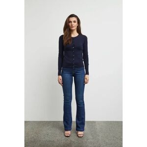 Gebreid damesvest Pulz Jeans Sara Bleu XL Gebreid damesvest Pulz Jeans Sara Bleu XL