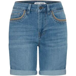 Bermuda voor dames Pulz Jeans Fiona Bleu 27 Bermuda voor dames Pulz Jeans Fiona Bleu 27