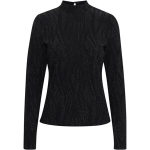 Damesblouse met lange mouwen Pulz Jeans Lucia Noir S Damesblouse met lange mouwen Pulz Jeans Lucia Noir S