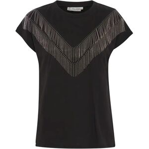 Dames-T-shirt Pulz Jeans Mandy Noir M Dames-T-shirt Pulz Jeans Mandy Noir M