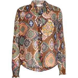 Vrouwenblouse Pulz Jeans Zida Vert L Vrouwenblouse Pulz Jeans Zida Vert L