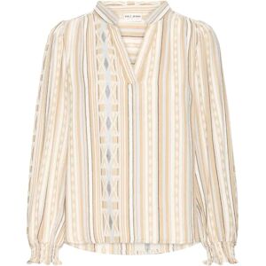 Vrouwenblouse Pulz Jeans Alexis Beige M Vrouwenblouse Pulz Jeans Alexis Beige M