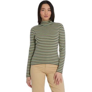 Vrouwelijke gestreepte lange mouwen trui Ragwear Janelle Vert XL Vrouwelijke gestreepte lange mouwen trui Ragwear Janelle Vert XL