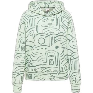 Dames Hoodie Ragwear Tonna Print Vert S Dames Hoodie Ragwear Tonna Print Vert S