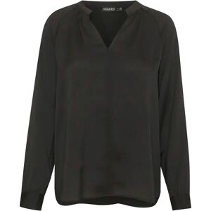 Damesblouse met lange mouwen Soaked in Luxury Ioana Noir XS Damesblouse met lange mouwen Soaked in Luxury Ioana Noir XS