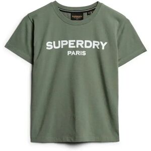Dames-T-shirt Superdry Sport Luxe Vert S Dames-T-shirt Superdry Sport Luxe Vert S