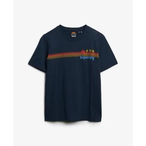 Gestreept dames-T-shirt Superdry Bleu M Gestreept dames-T-shirt Superdry Bleu M