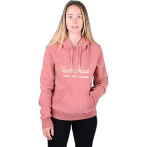 Dames Hoodie Superdry Luxe Metallic Logo Rose XS Dames Hoodie Superdry Luxe Metallic Logo Rose XS