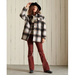 Damesoverhemd Superdry Beige L Damesoverhemd Superdry Beige L