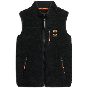 Mouwloze fleece voor dames Superdry Outdoor Noir 2XS Mouwloze fleece voor dames Superdry Outdoor Noir 2XS