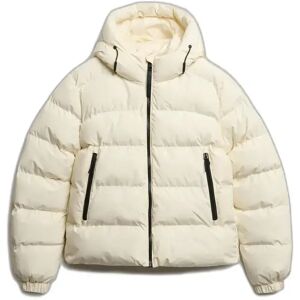 Damesjack met capuchon Superdry Blanc XL Damesjack met capuchon Superdry Blanc XL