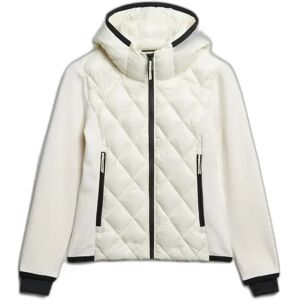 Damesjack met capuchon Superdry Heritage Storm Blanc 2XS Damesjack met capuchon Superdry Heritage Storm Blanc 2XS