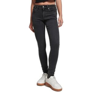 Damesmodel skinny jeans van biologisch katoen Superdry Vintage Noir 24x30 Damesmodel skinny jeans van biologisch katoen Superdry Vintage Noir 24x30