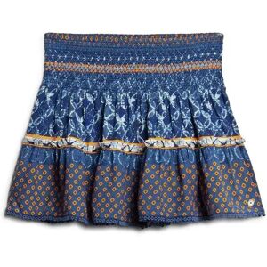 Mini gerimpelde bloemenrok voor dames Superdry Bleu S Mini gerimpelde bloemenrok voor dames Superdry Bleu S