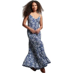 Dames hemdje Superdry Long Beach Bleu XS Dames hemdje Superdry Long Beach Bleu XS