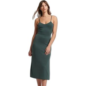 Damesjurk in jersey met open rug Superdry Vert XL Damesjurk in jersey met open rug Superdry Vert XL
