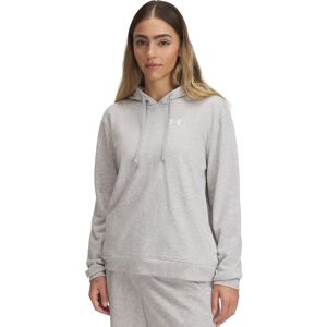 Dames Hoodie Under Armour Rival Terry Gris M Dames Hoodie Under Armour Rival Terry Gris M