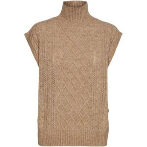 Damestrui Zonder Mouwen Vero Moda Vigga Beige M Damestrui Zonder Mouwen Vero Moda Vigga Beige M