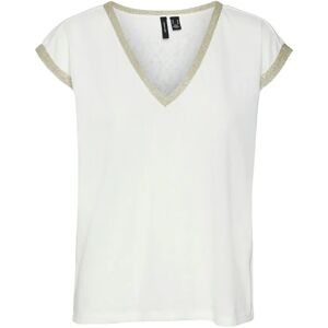 Mouwloze meisjesblouse Vero Moda Galfora Blanc S Mouwloze meisjesblouse Vero Moda Galfora Blanc S