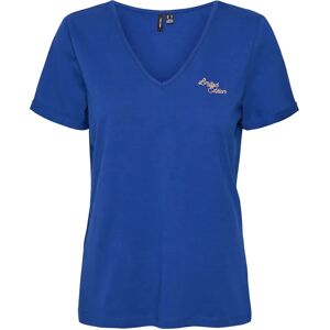 Meisjes-T-shirt Vero Moda Harriet Bleu S Meisjes-T-shirt Vero Moda Harriet Bleu S