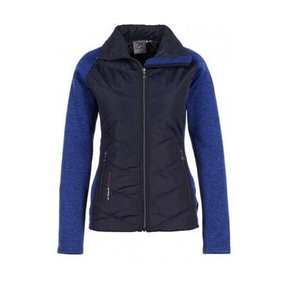 Dames fleecejack Peak Mountain Alpes Blauw L Dames fleecejack Peak Mountain Alpes Blauw L