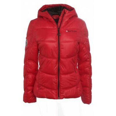 Donsjack voor dames Peak Mountain Anfei Rood S Donsjack voor dames Peak Mountain Anfei Rood S