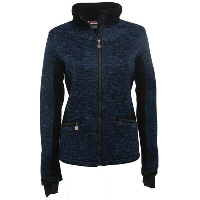 Dames fleecejack Peak Mountain chineAtmos Blauw L Dames fleecejack Peak Mountain chineAtmos Blauw L