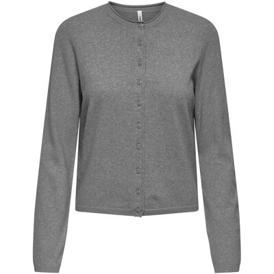 Damesvest Only Loyal Gris M Damesvest Only Loyal Gris M