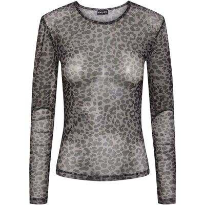 Dames-T-shirt met lange mouwen Pieces Ninni Zwart S Dames-T-shirt met lange mouwen Pieces Ninni Zwart S